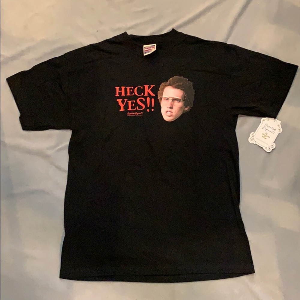 Napoleon Dynamite “Heck Yes!!” Men’s T-shirt 90's